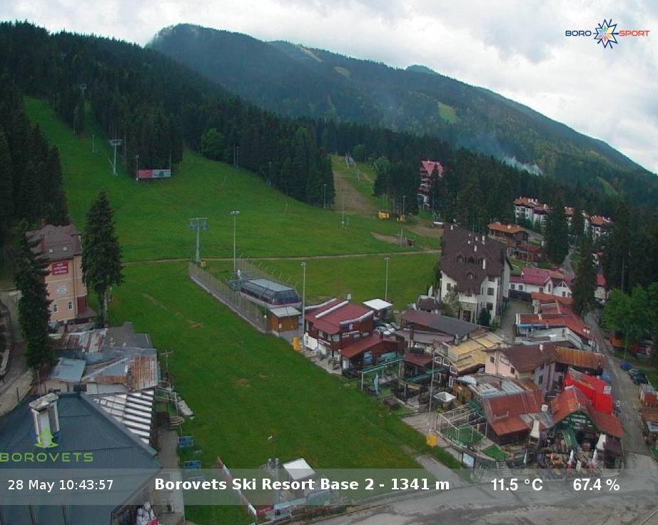 Borovets ski resort - Rila hotel webcam